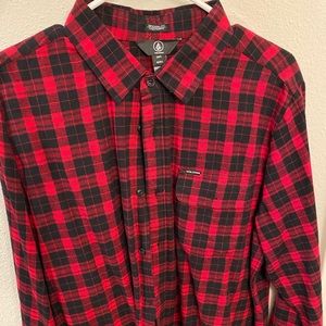 3 different Volcom longsleeve shirts